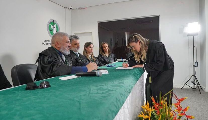 Nicole Farias Rodrigues toma posse na Defensoria Pública de RR