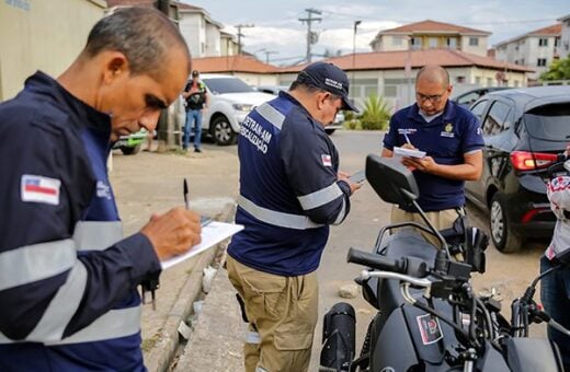 Mais de 130 veículos adulterados foram autuados furante abordagens - Foto: Isaque Ramos/Detran-AM