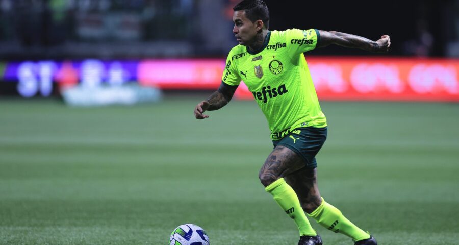 Dudu jogador do Palmeiras durante partida contra o Vasco no estádio Arena Allianz Parque pelo campeonato Brasileiro A - Foto: Ettore Chiereguini/Agif - Agência De Fotografia/Agif - Agência De Fotografia/Estadão Conteúdo