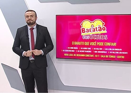 O jornal Roraima Urgente 1ª edição é apresentado por Eduardo Sales – Foto: Reprodução/Grupo Norte RR