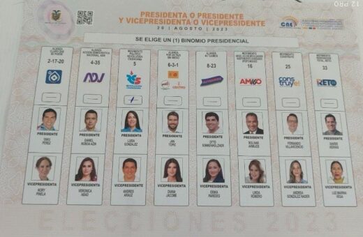 Eleições no Equador seguem até às 19h (horário de Brasília) - Foto: Reprodução/Twitter/@cesarstyle_