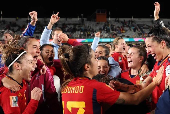 Espanha vence Suécia e se classifica para a final da Copa do Mundo - Foto: Reprodução/ X @FIFAWWC