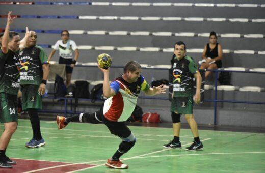 Atletas do Amazonas disputam no torneio Taça Manaus de Handebol - Foto: Divulgação/ Mauro Neto/Sedel