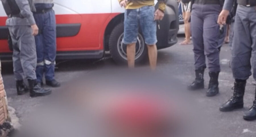 Homem é morto com 5 tiros enquanto caminhava na Zona Sul de Manaus – Foto: Reprodução/TV Norte Amazonas