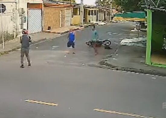 Idoso reage a assalto e agride suspeito na Zona Norte de Manaus - Foto: Reprodução/TV Norte Amazonas