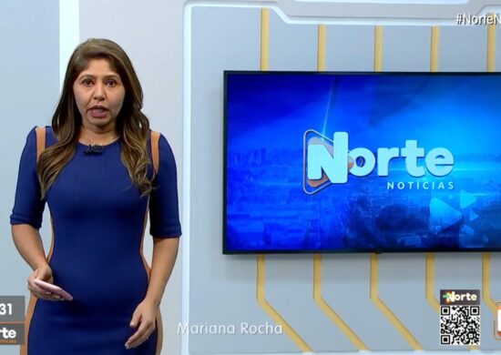 O Norte Notícias é apresentado por Mariana Rocha – Foto: Reprodução/TV Norte Amazonas