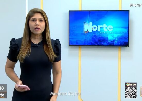 O Norte Notícias é apresentado por Mariana Rocha – Foto: Reprodução/TV Norte Amazonas