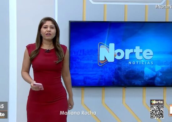 O Norte Notícias é apresentado por Mariana Rocha – Foto: Reprodução/TV Norte Amazonas