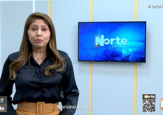 O Norte Notícias é apresentado por Mariana Rocha – Foto: Reprodução/TV Norte Amazonas