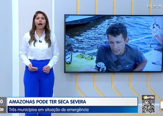 O Norte Notícias é apresentado por Mariana Rocha – Foto: Reprodução/TV Norte Amazonas