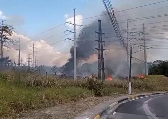 Não há registro de feridos no incêndio - Foto: Divulgação/Corpo de Bombeiros