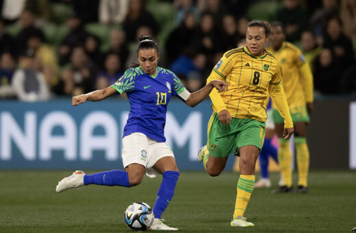 Marta entrou como titular em seu primeiro jogo na Copa 2023 - Foto: Thais Magalhães/CBF/divulgação