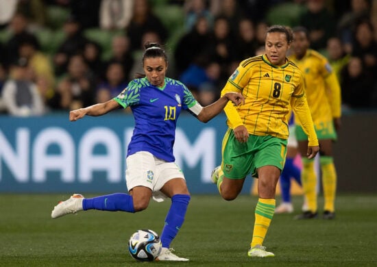 Marta entrou como titular em seu primeiro jogo na Copa 2023 - Foto: Thais Magalhães/CBF/divulgação