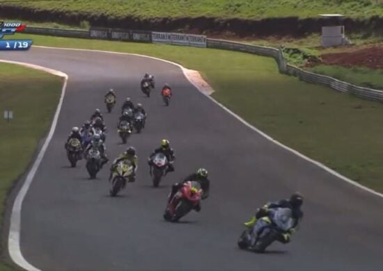 Pilotos morrem após grave acidente durante corrida de Moto GP, em Paraná - Foto: Reprodução/ X @sergioestrela