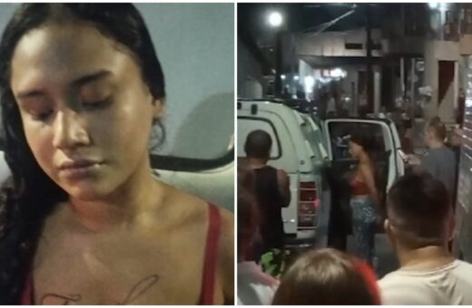 Mulher é presa por assassinar marido a facadas na Zona Norte de Manaus - Foto: Reprodução/TV Norte Amazonas