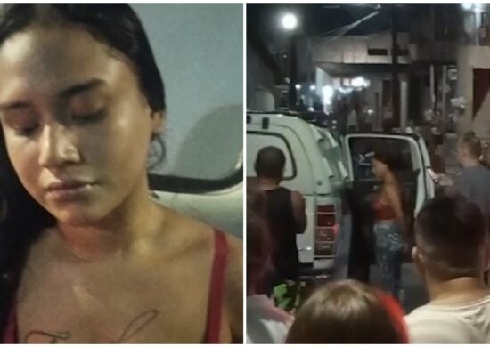 Mulher é presa por assassinar marido a facadas na Zona Norte de Manaus - Foto: Reprodução/TV Norte Amazonas