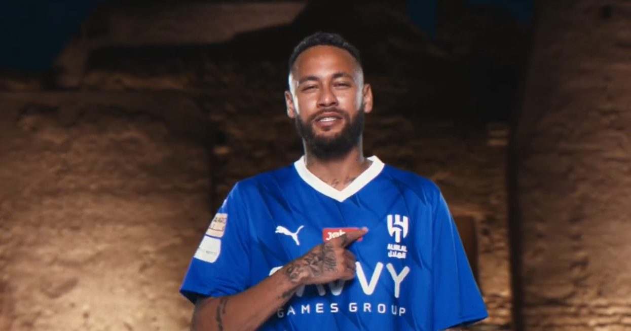 Neymar é anunciado no Al-Hilal - Foto: Reprodução/ X @Alhilal_FC