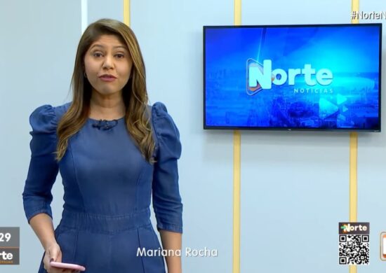 O Norte Notícias é apresentado por Mariana Rocha – Foto: Reprodução/TV Norte Amazonas