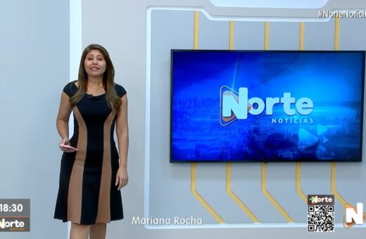 O Norte Notícias é apresentado por Mariana Rocha – Foto: Reprodução/TV Norte Amazonas