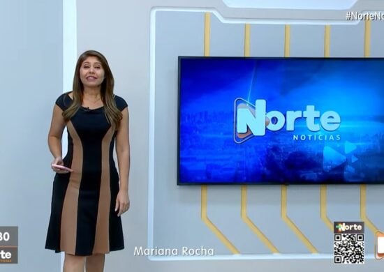 O Norte Notícias é apresentado por Mariana Rocha – Foto: Reprodução/TV Norte Amazonas