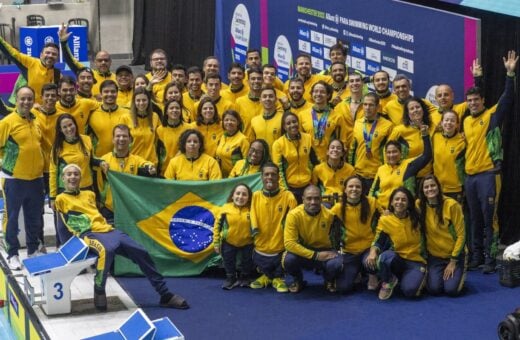 Equipe brasileira de natação paralímpica conquista 46 pódios no Mundial neste domingo (6) - Fotos: Reprodução/ Twitter @cpboficial