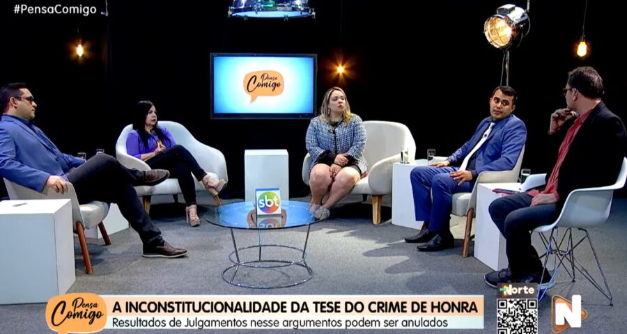 O Pensa Comigo é apresentado pelo jornalista Jorge Atlas – Foto: Reprodução/TV Norte Amazonas