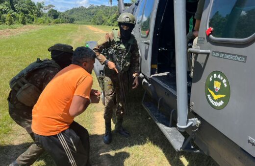 Oito garimpeiros são presos pelas Forças Armadas na Terra Indígena Yanomami