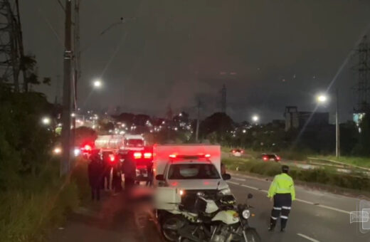 Suspeito é espancado por populares até a morte na Zona Norte de Manaus - Foto: Reprodução/TV Norte Amazonas