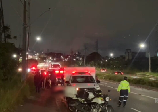 Suspeito é espancado por populares até a morte na Zona Norte de Manaus - Foto: Reprodução/TV Norte Amazonas