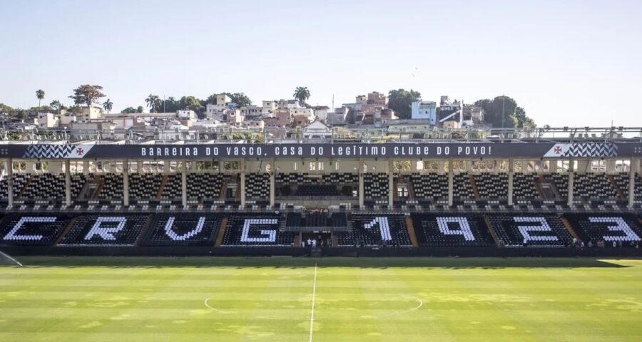 Estádio do Vasco permanecerá com os portões fechados para o público - Foto: Reprodução/ Instagram @saojanuario