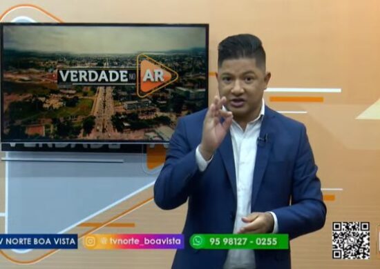 O Verdade no Ar é apresentado por Cleytton Rasec – Foto: Reprodução/TV Norte Boa Vista