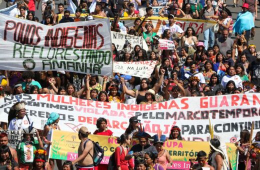 III Marcha das Mulheres Indígenas - Foto: Fabio Rodrigues-Pozzebom/ Agência Brasil