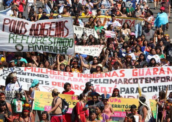 III Marcha das Mulheres Indígenas - Foto: Fabio Rodrigues-Pozzebom/ Agência Brasil