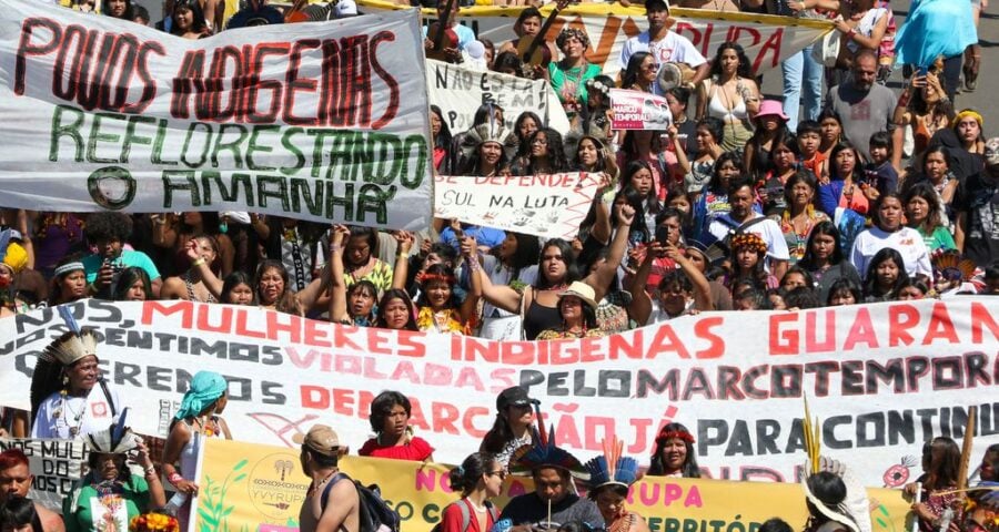 III Marcha das Mulheres Indígenas - Foto: Fabio Rodrigues-Pozzebom/ Agência Brasil