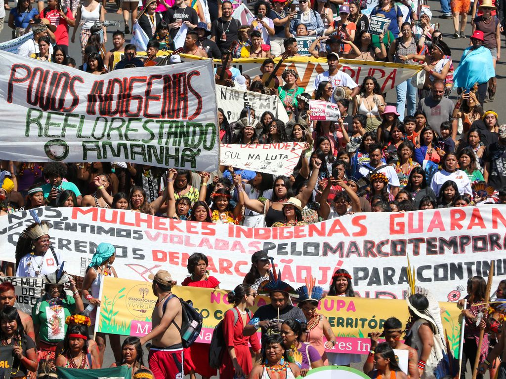 III Marcha das Mulheres Indígenas - Foto: Fabio Rodrigues-Pozzebom/ Agência Brasil