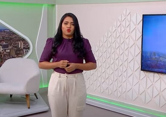 O Programa Agora é apresentado por Luana Lima – Foto: Reprodução/TV Norte Amazonas