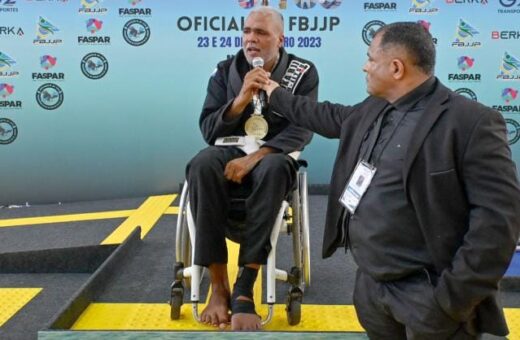 O lutador coleciona em sua trajetória o título do AJP Tour Goiânia e as medalhas de prata e bronze na Liga Paraense de Jiu-jitsu