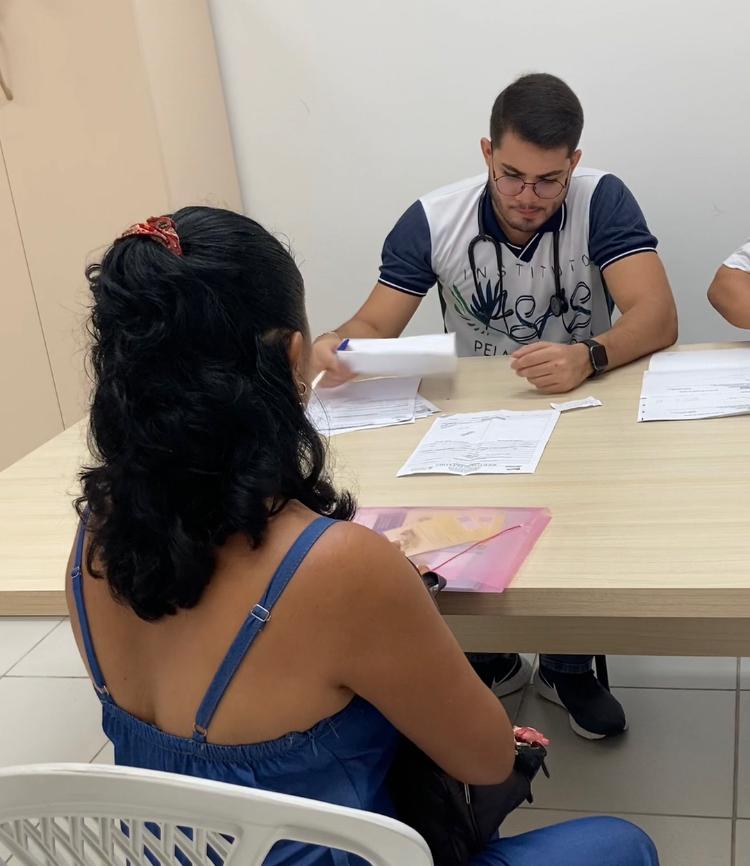 Atendimento médico como clínica geral, psicólogo e psiquiatra por equipes da Asas pela Amazônia - Foto: Andrezza Souza/ GNC