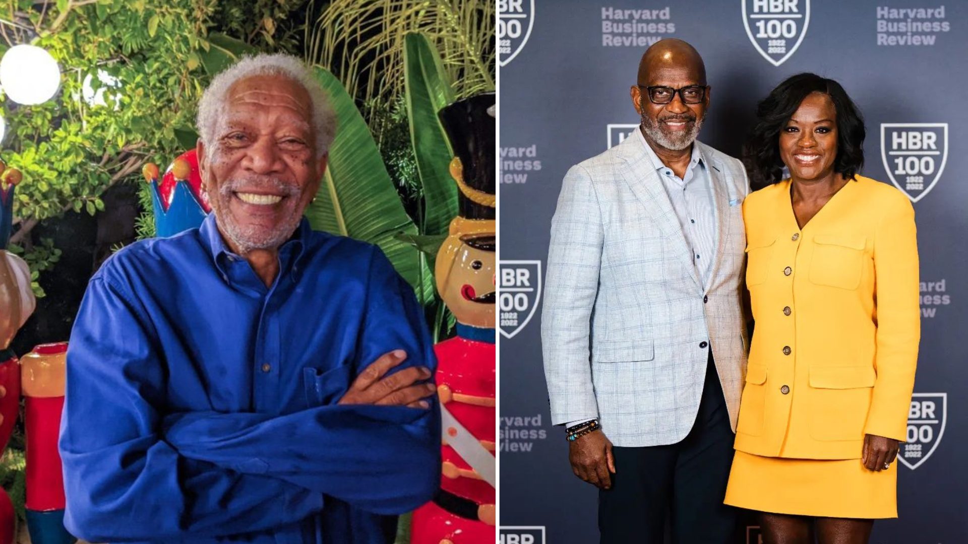 Atriz Viola Davis e Morgan Freeman vem ao Brasil para festival na BA
