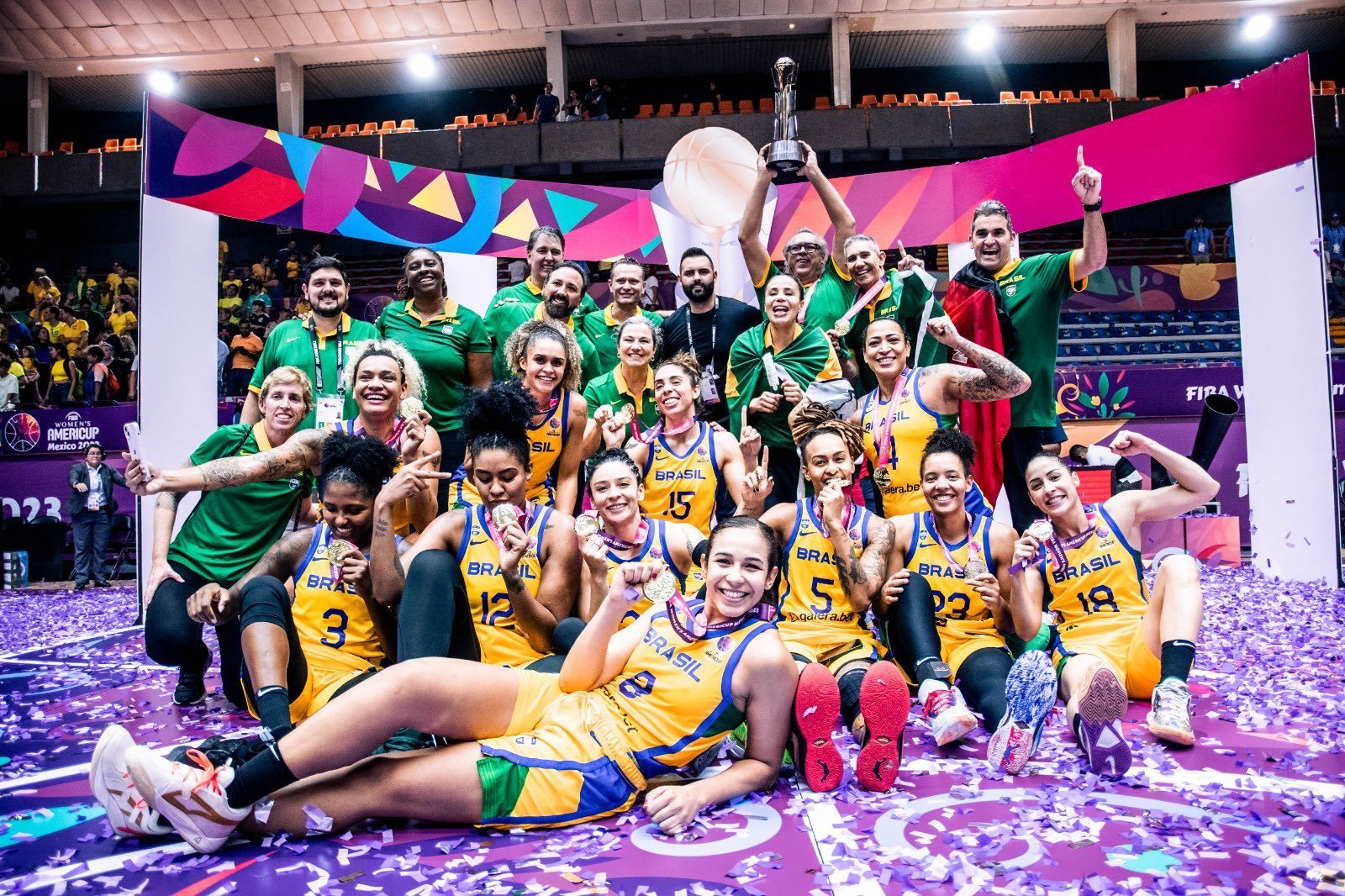 Equipe brasileira de basquete é convocada para os Jogos Pan-Americanos - Foto: Reprodução/ X @EsportudoW