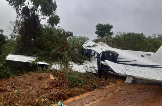 Queda de avião deixou 14 pessoas mortas em Barcelos - Foto: Reprodução/Whatsapp