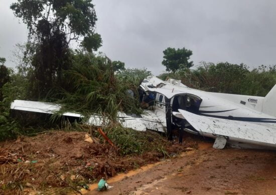 Queda de avião deixou 14 pessoas mortas em Barcelos - Foto: Reprodução/Whatsapp