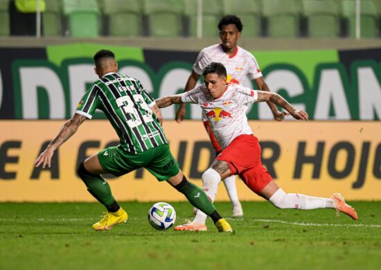 Red Bull Bragantino, durante a partida entre América Mineiro e Red Bull Bragantino válida pela 24ª rodada do Campeonato Brasileirão 2023 - Foto: Gledston Tavares/Dia Esportivo/Estadão Conteúdo