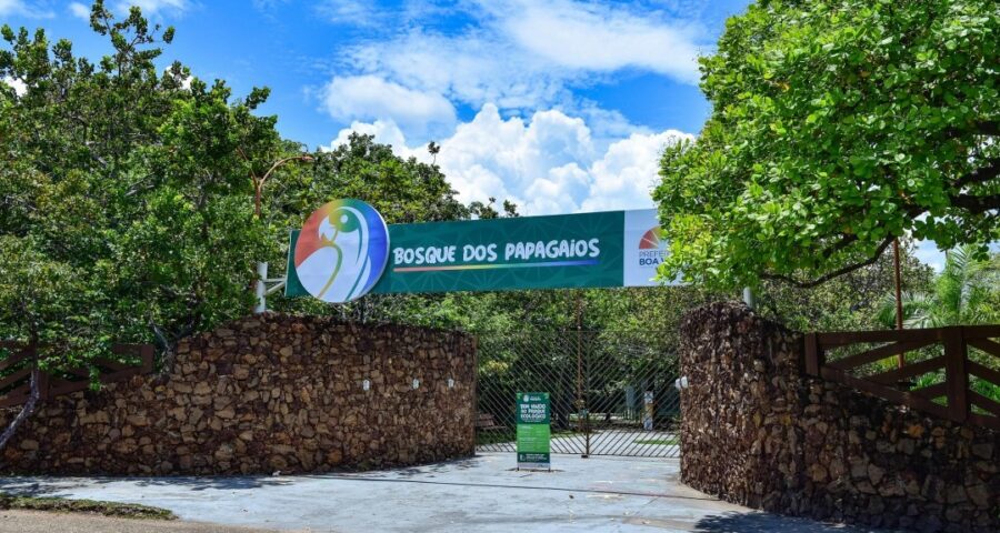 Bosque dos Papagaios em Boa Vista foto PMBV