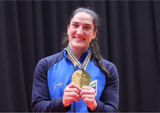 Atleta brasileira de judô, Mayra Aguiar é ouro no Pan-Americano - Foto: Reprodução/ CBJ