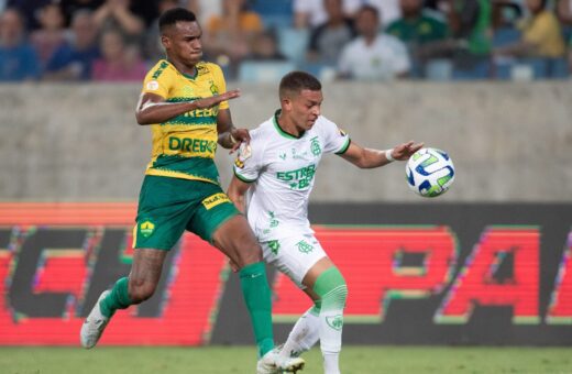 Cuiabá vence o América-MG pela 23ª rodada do Campeonato Brasileiro - Foto: Gil Gomes/Agif - Agência De Fotografia/Agif - Agência De Fotografia/Estadão Conteúdo