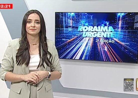 O Roraima Urgente desta segunda-feira, 25, foi apresentado por Isabela Bastos - Foto: Reprodução/Band Roraima