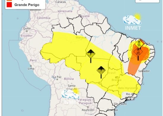 Tocantins deve registrar chuva intensa e tempestade neste fim de semana