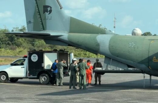 A queda do avião ocorreu na último sábado (16) em Barcelos, no interior do Amazonas - Foto: Reprodução | Whatsapp