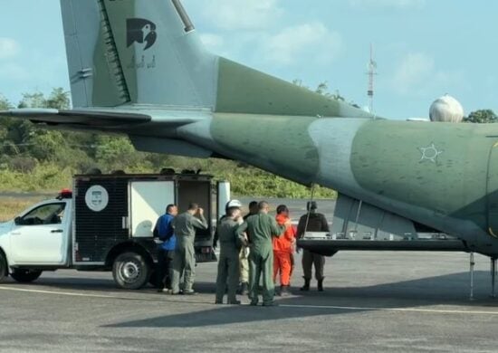 A queda do avião ocorreu na último sábado (16) em Barcelos, no interior do Amazonas - Foto: Reprodução | Whatsapp